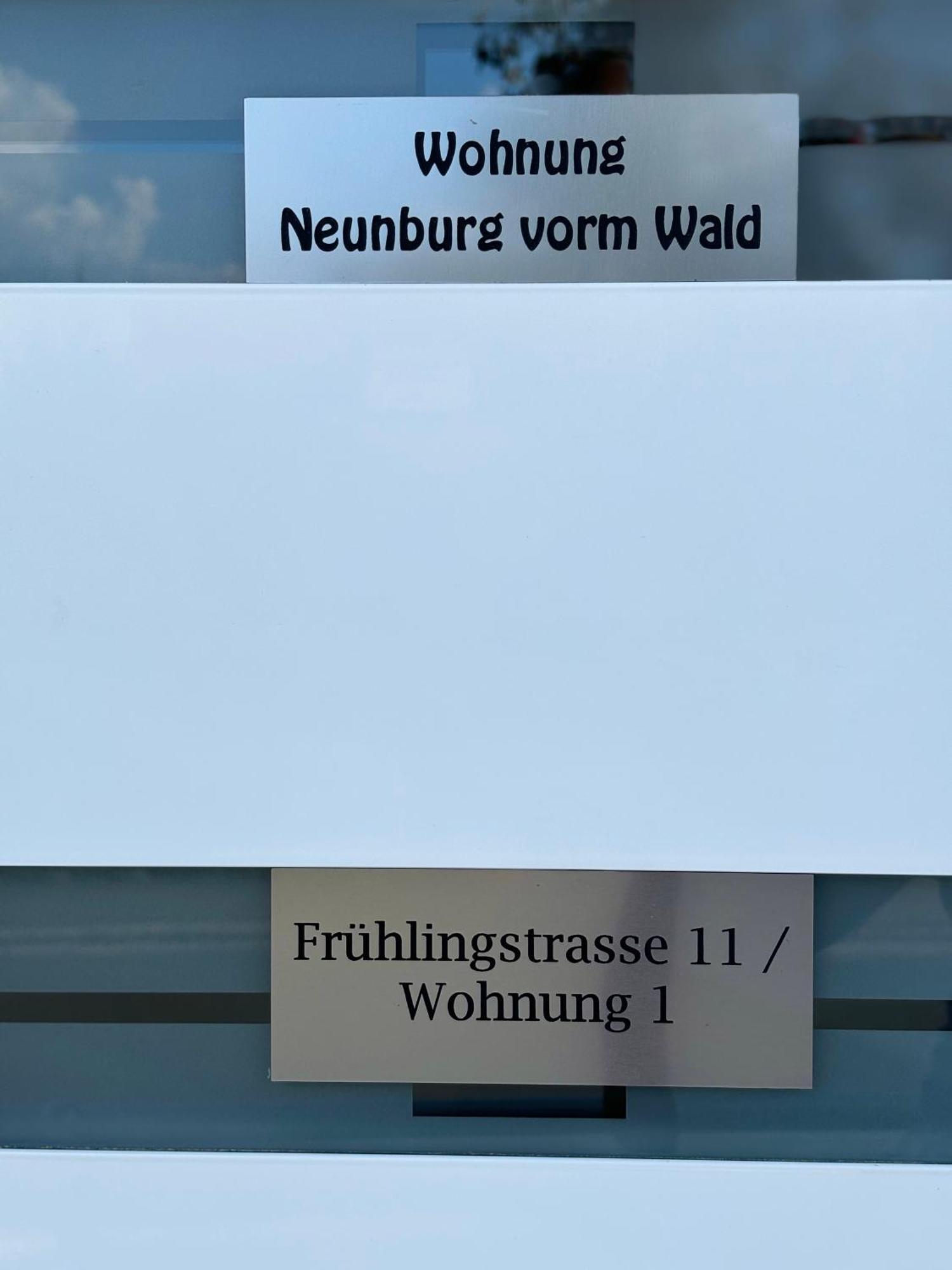 Wohnung Neunburg Vorm Wald Esterno foto